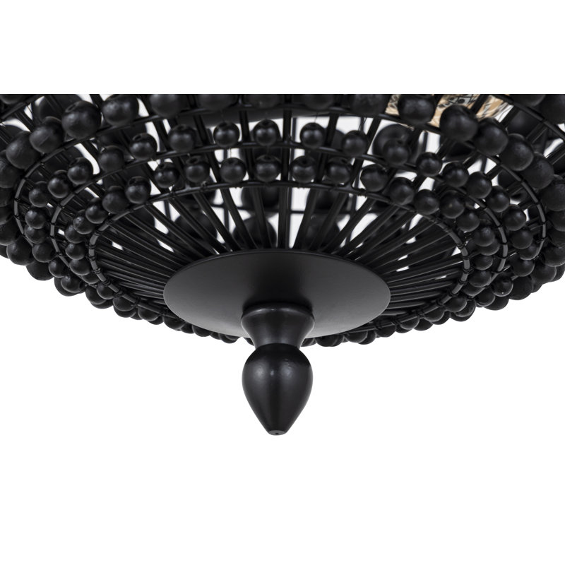 Norfork Black Flush Mount