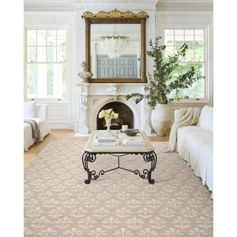 Tapis tissé à la machine Nabela Noor Home x Livabliss Maya, Rectangle 5 pi 3 po x 7 pi