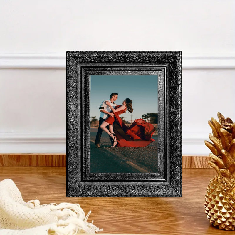Cadre photo noir chaud 3 pièces 11 "x 14" avec forme rectangulaire classique
