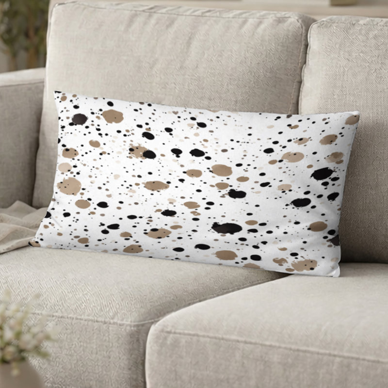 Coussin décoratif abstrait Abstract, H 12 po x l 20 po