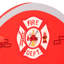 Lil Fire Fighters 108cm H X 57.48cm W Transportation Kids Bookcase
