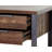 Draylen 60" Metal Base Writing Desk with Storage-307397600
