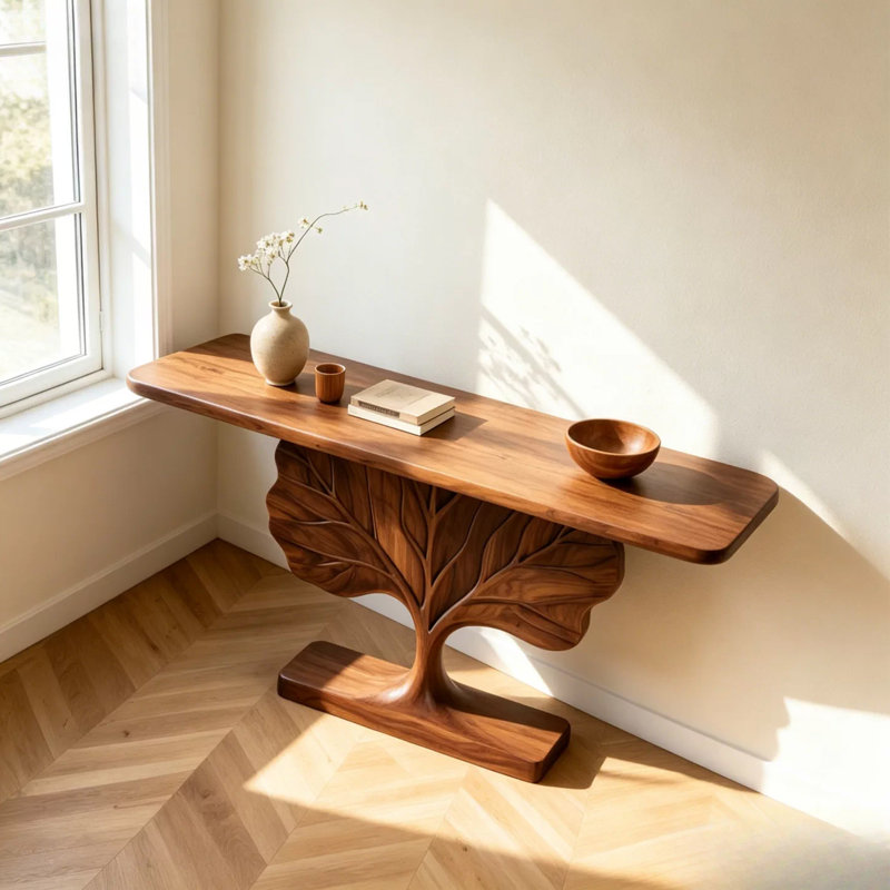 Nouvelle console en bois de style chinois., 35.4" H x 62.9" W x 15.7" D
