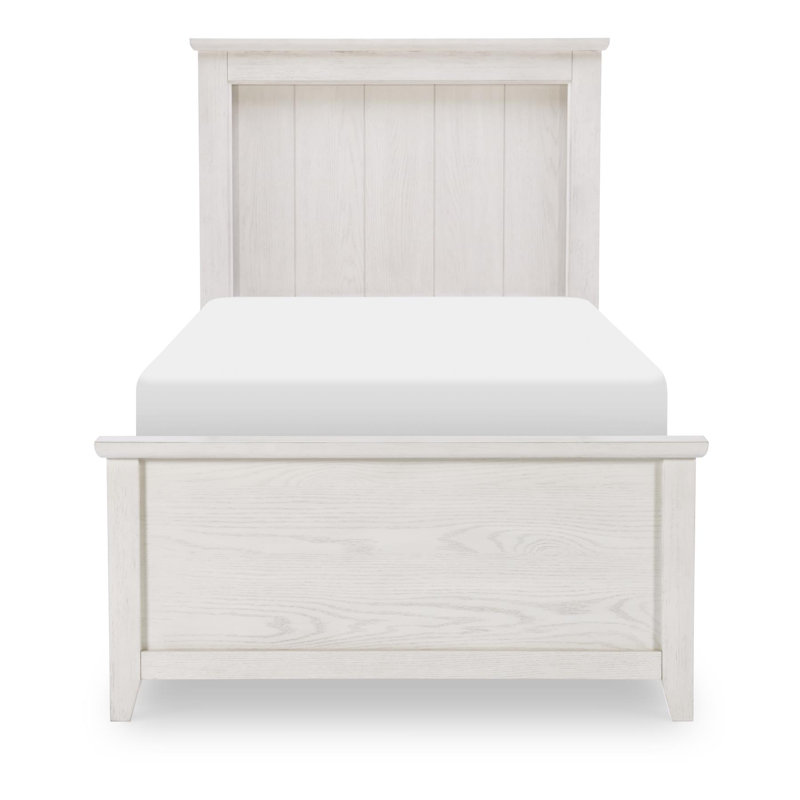 August Complete Panel Bed With LED Light, Twin