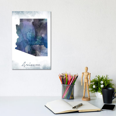 Arizona State Bluish - Wrapped Canvas Print