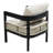 Multi-Person Outdoor Iron Sofa Set With A Table-585485872
