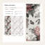 Papier peint floral vert-574686019