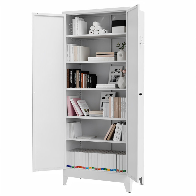 Armoire de rangement en métal H 74,8 po x l 31,5 po x P 15,7 po