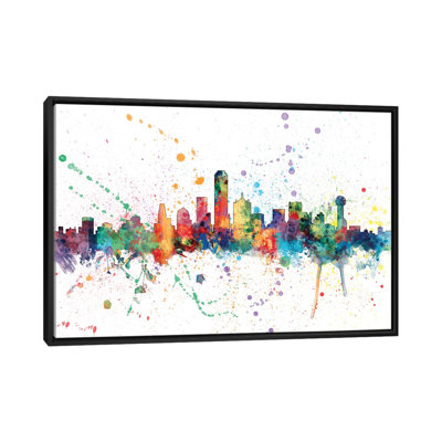 " Dallas, Texas, USA " by Michael Tompsett Graphic Art
