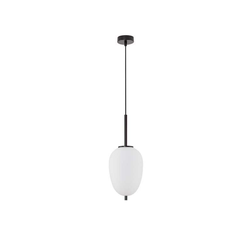 1 - Light Black Shaded Pendant