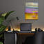 Art mural en verre Latitude Run® «Field Of Lavender 1» par Vahe Yeremyan-768026071