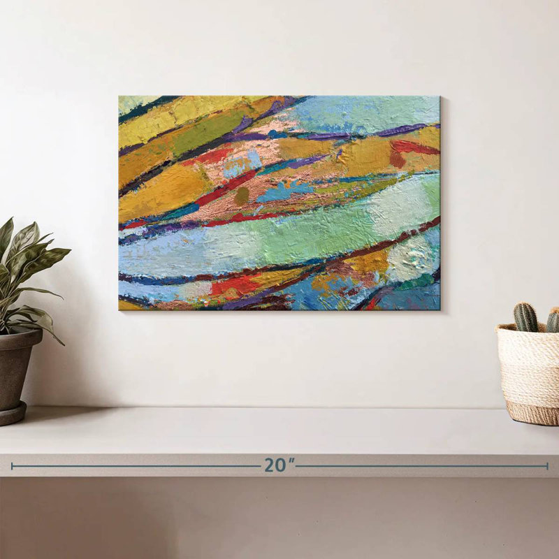 Avery Textured Abstract Colors, 8" H x 12" W