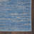 Mulican Solid Color Machine Made Power Loom Polypropylene Indoor / Outdoor Area Rug in Blue-152901184