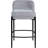 Bourton Upholstered Counter Stool with Metal Frame-537908992