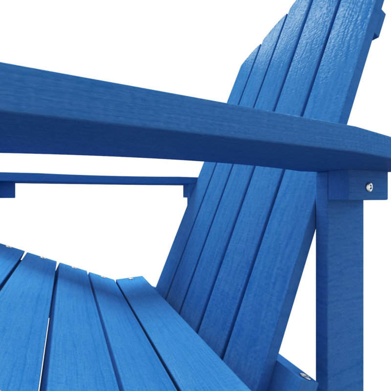 Linco Outdoor Adirondack Chair, Aqua Blue
