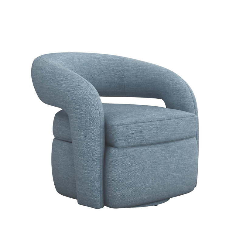 Targa Barrel Chair, Surf Polyester Twill