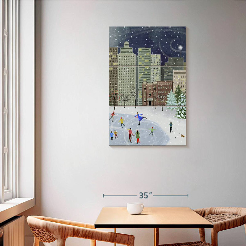 Lelend Christmas In The City II, H 57 po x l 36 po
