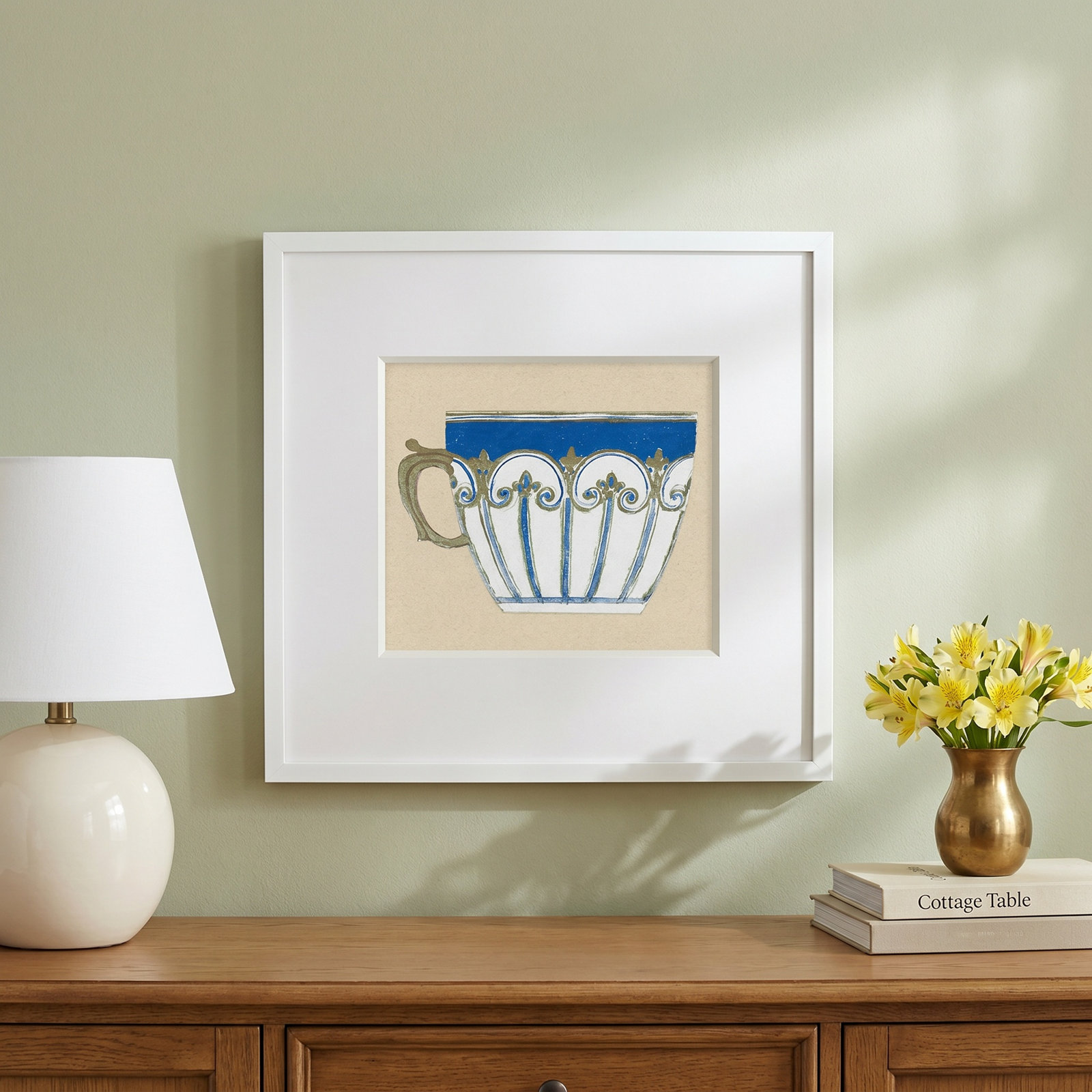 Tea Cup Study "Study 4" Print