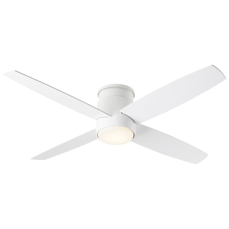 Garyl 52'' Ceiling Fan, White