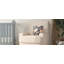 Fauteuil oscillant, inclinable et pivotant rembourré Abingdon-1174302635
