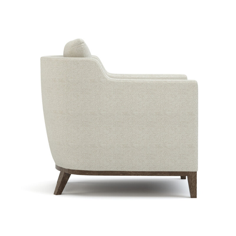 Fauteuil club Maidstone, Piètement, Perigold ‑ organza de berges