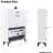 White Shoe Rack Cabinet - 2 Flip Drawers, Space Saving, For Closet Entryway Storage Hallway White, Build, Ample-1014346719