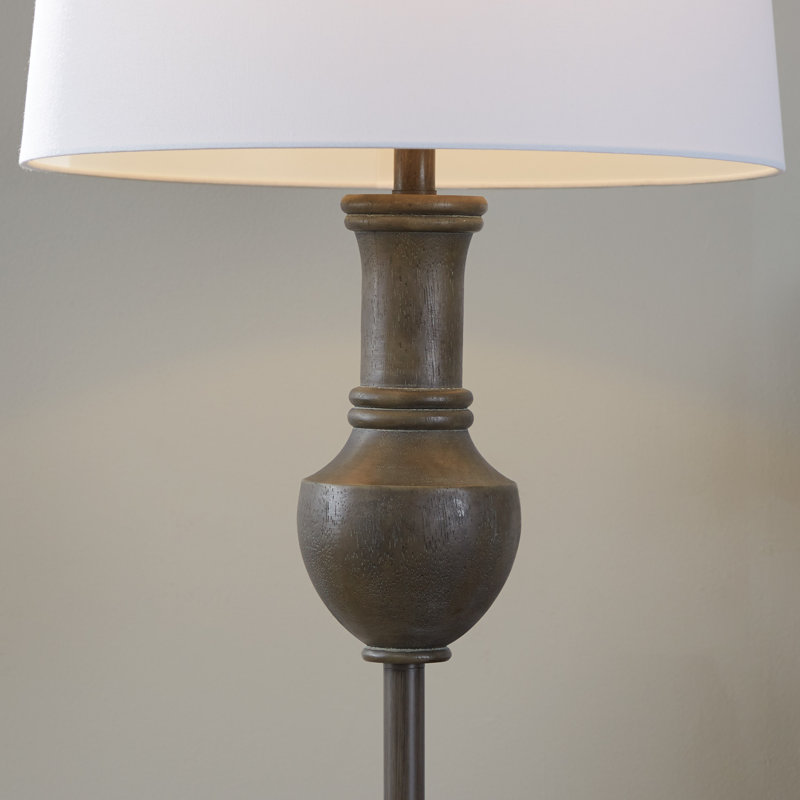 Geehan 61" Polyresin Floor Lamp