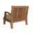 Kauffman Grande Teak Outdoor Club Chair-397877193-397877172