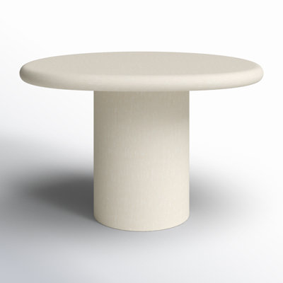 Alarica 47'' Stone / Concrete Outdoor Dining Table