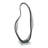 Bixler Statement Twist Sculpture With Crystal Base - Modern Home Decor Accent And Decorative Objects - Ideal Decorations For Living Room, Figurines And Statues - 16", Gray-1842899042-1842899044