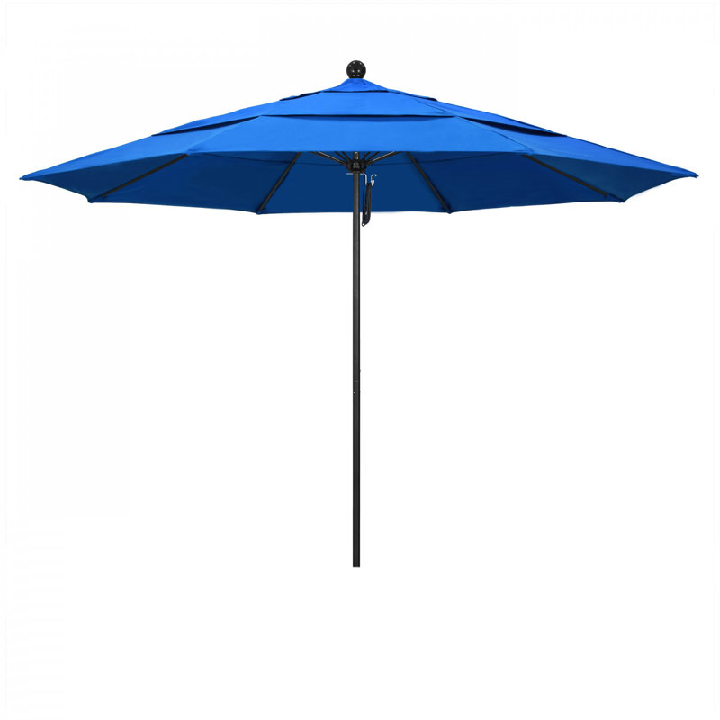 Parasol de marché 11 pi Nassau, Bleu royal performance