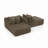 2-Seaters Sofa,Chaise Lounge Sofa-1886464175