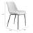 18.5'' H Faux Leather Upholstered Side Chair-127659414