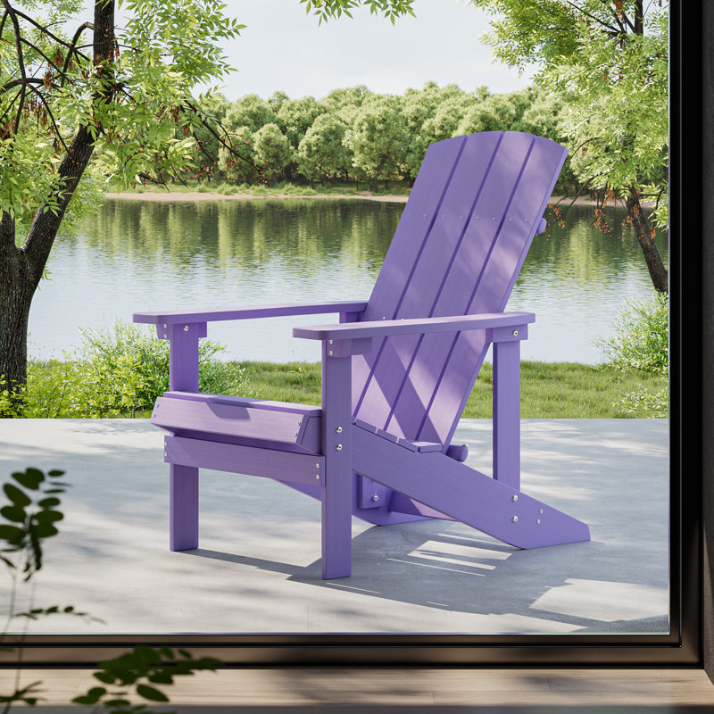 Chaise Adirondack Solvejg, Mauve