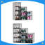 Boîtes de rangement pour chaussures, 9 boîtes de rangement pour chaussures empilables transparentes avec porte magnétique, s'adaptent à la taille US 13-131379620