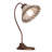 18" High Tiffany Jeweled Peacock Desk Lamp