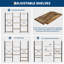 138.4cm H x 158cm W Iron Bookcase-1732583880