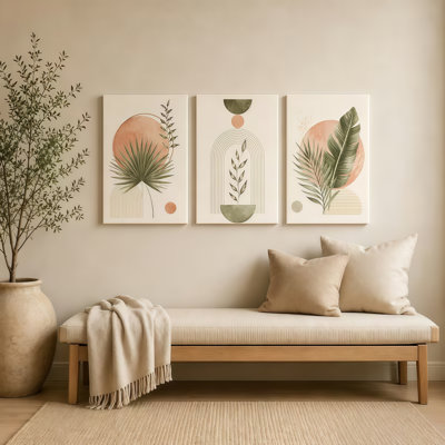 Ensemble de 3 toiles Modern Modern