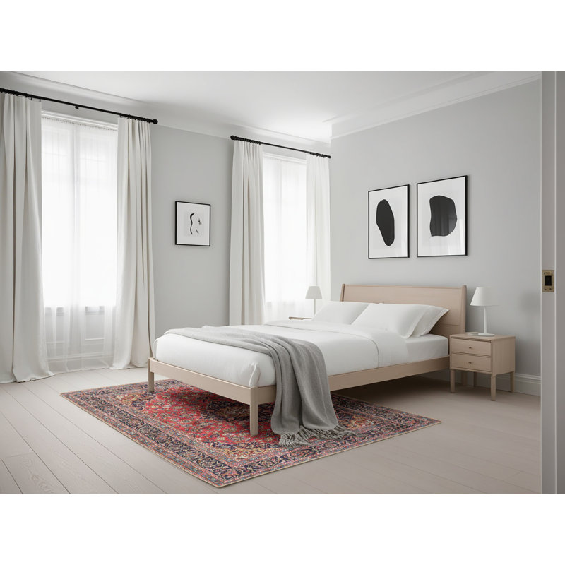 Crenwick Performance Oriental Indoor Rug, Rectangle 5' x 7'