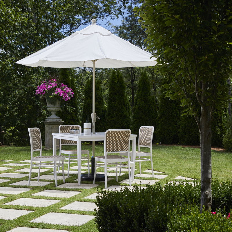 Parc Side Chair - Chalk And White & Natural, Chalk and White & Natural