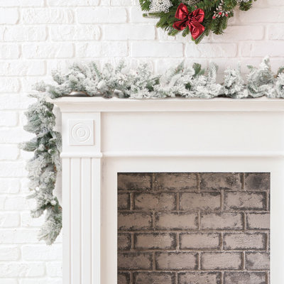 108'' in. Faux Pine Garland