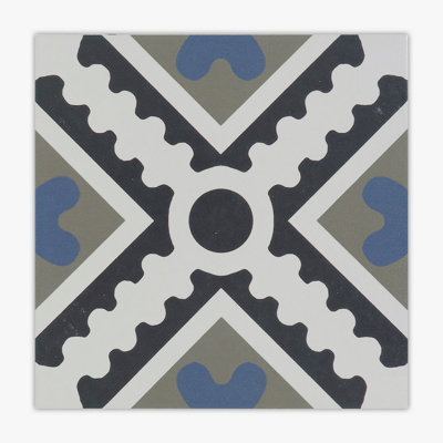 Marmette 8 in. x 8 in. Porcelain Tile