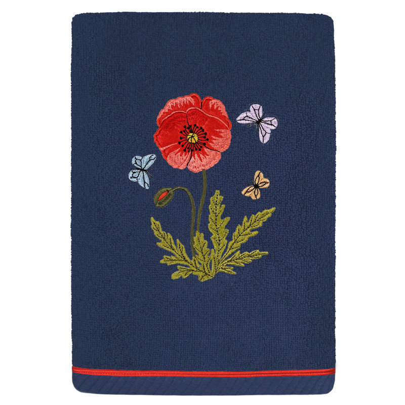 Turkish Cotton Hand Towel, Marine
