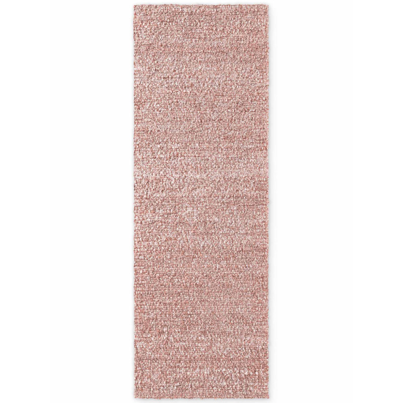 Despoina Hand Woven Area Rug, Red, Runner 80 x 300 cm