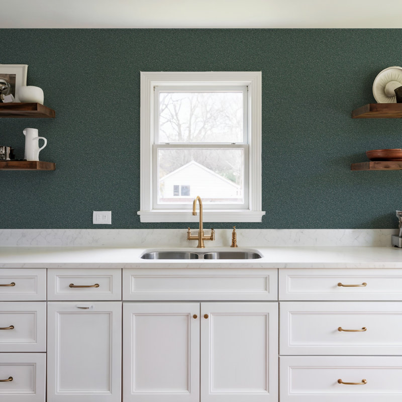 Granite Wallpaper, Blue