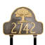 Lexington 1-Line Lawn Address Sign-2007992093-2007992105