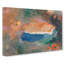 Ophelia With A Blue Wimple by Odilon Redon - Wrapped Canvas Painting-61842694