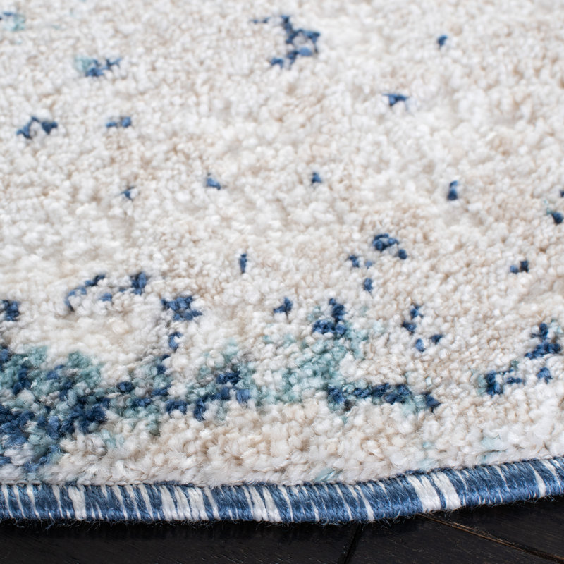 Scriber Performance Abstract Rug, Square 6'7"