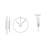 Micro Nomon Wall Clock-838099911