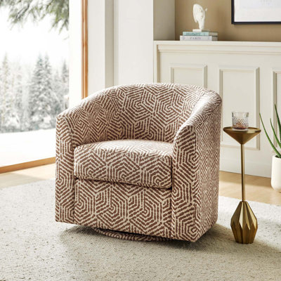 Amiir Upholstered Swivel Accent Chair